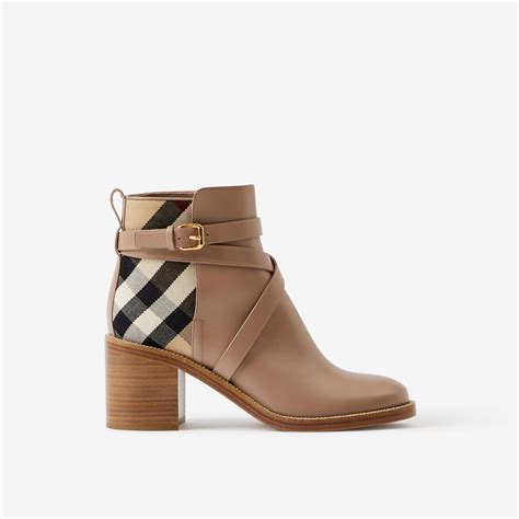 burberry house check ankle boots|Burberry Limited.